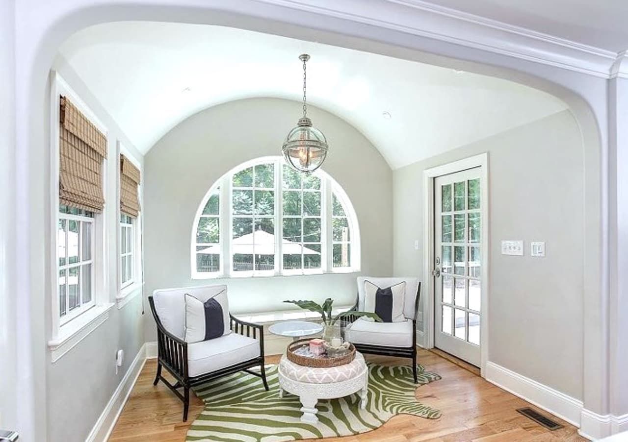 Reading nook in a whole-home renovation and addition in Westfield, NJ