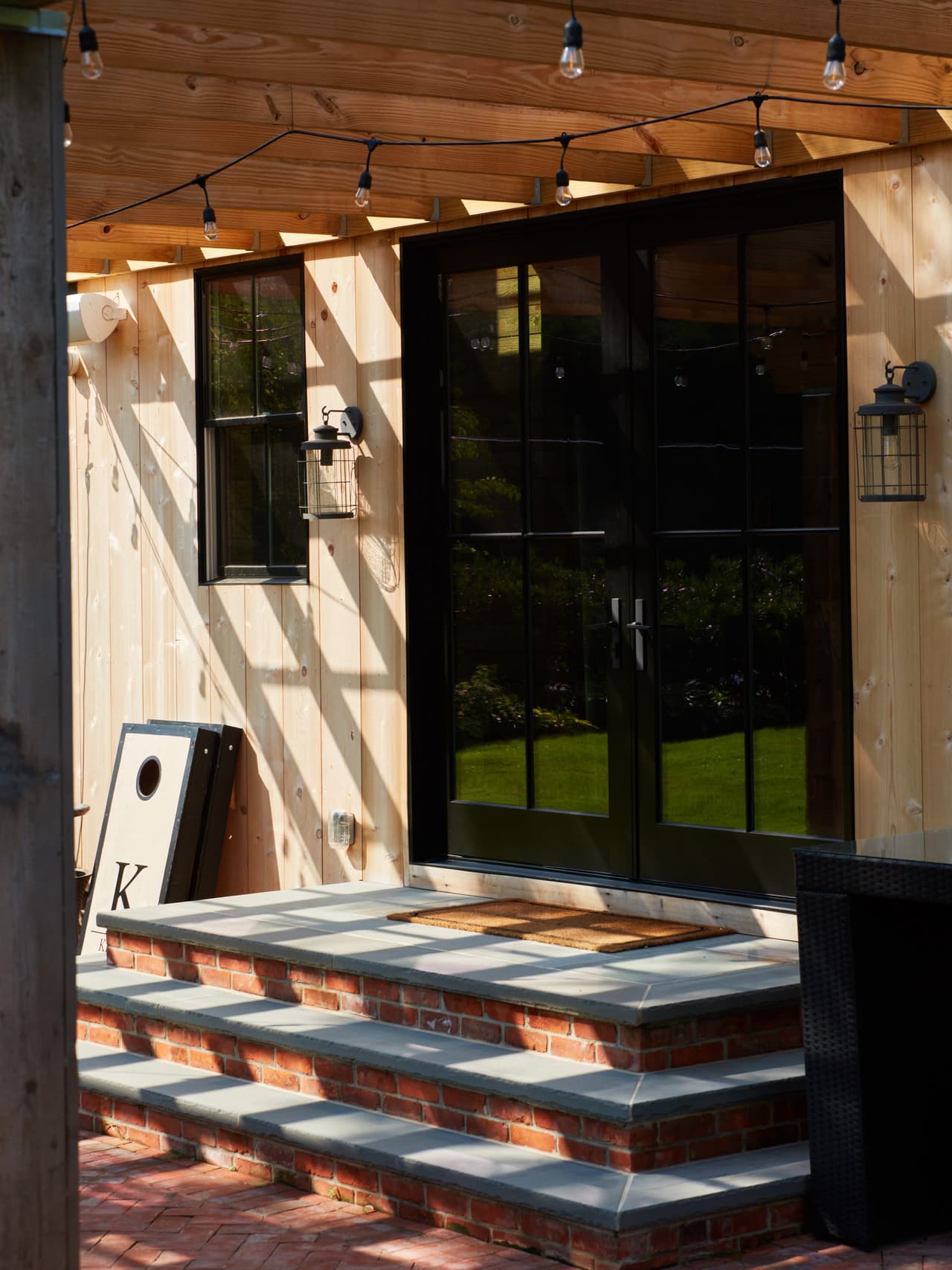 Historic Backyard Barn Entry in Westfield NJ