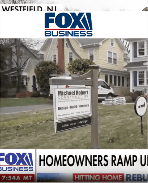Fox Business coverage of Michael Robert Construction