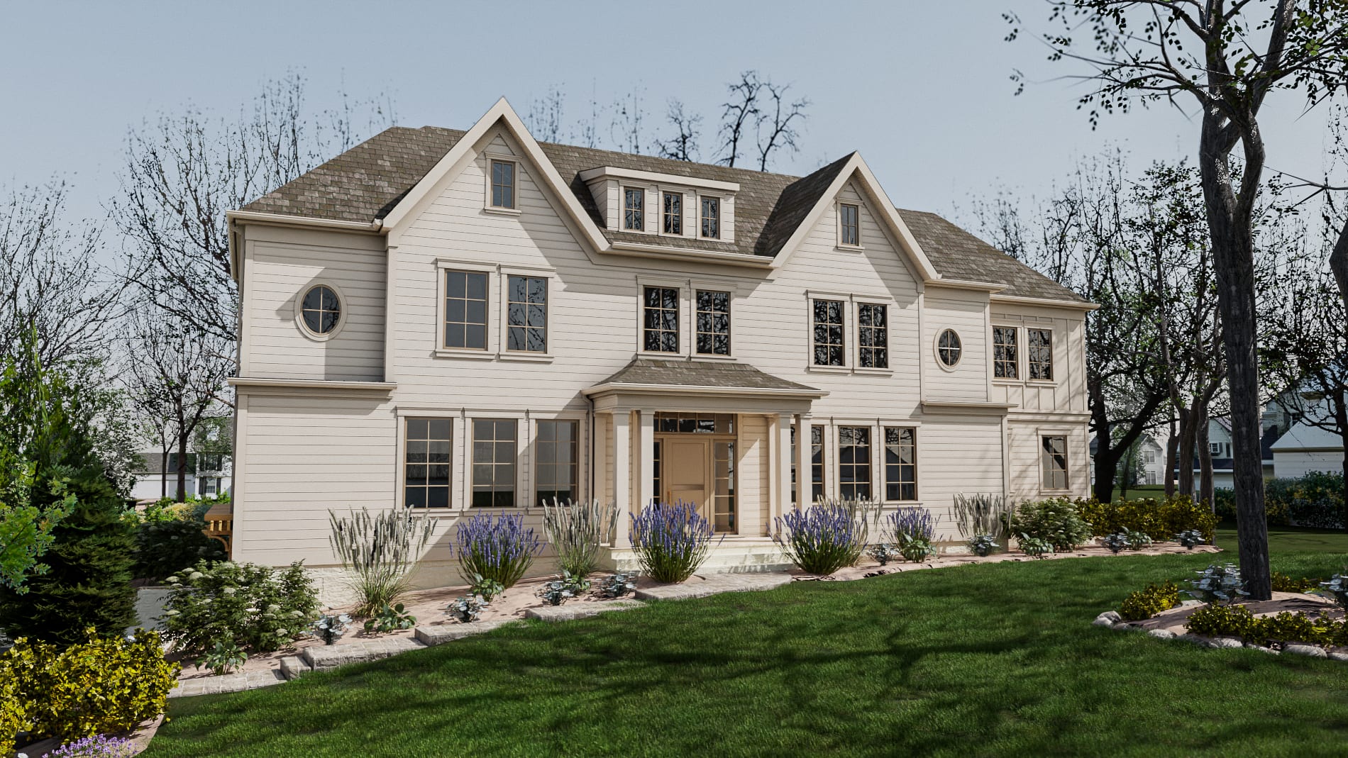 home renovation in westfield nj with architectural design elements