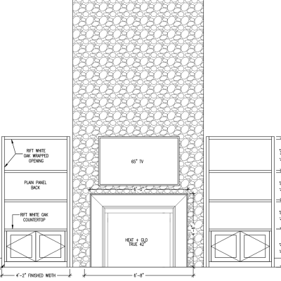 custom design of family room in luxury NJ home